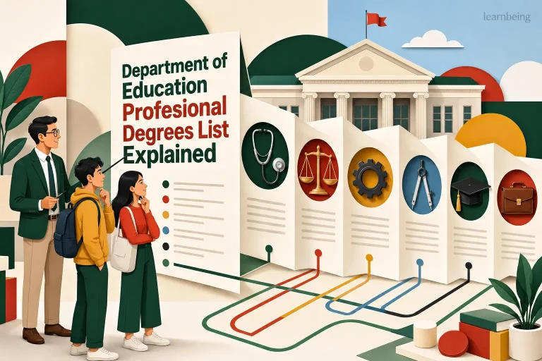 Department of Education Profesional Degrees List Explained