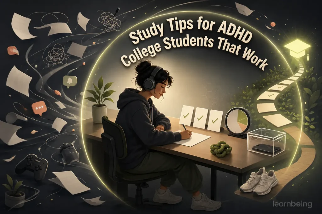 Study Tips for ADHD College Students That Work